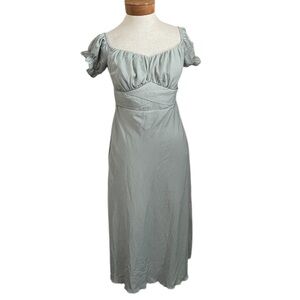 Elegant Gray Women's Dress